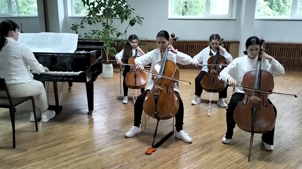 І.Штраус. Персидський марш             Ансамбль віолончелістів Кременчуцька дитяча музична школа 2