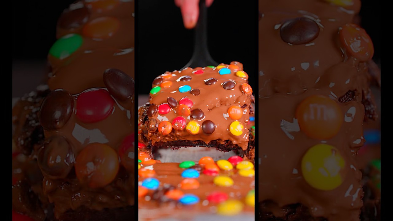 Fudgy Chocolate Brownies using ​⁠@SweetLorens 🍫 #sweetlorenspartner