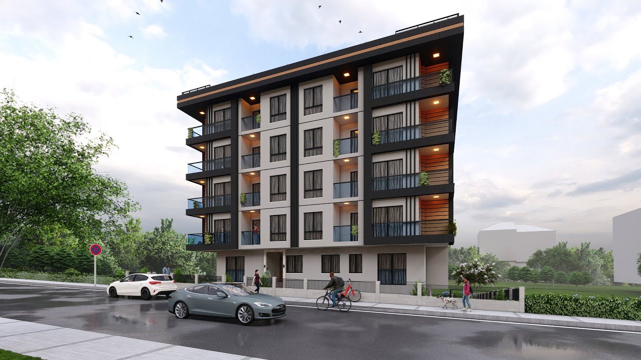 SKETCHUP  APARTMAN MODELİ 3D + LUMİON