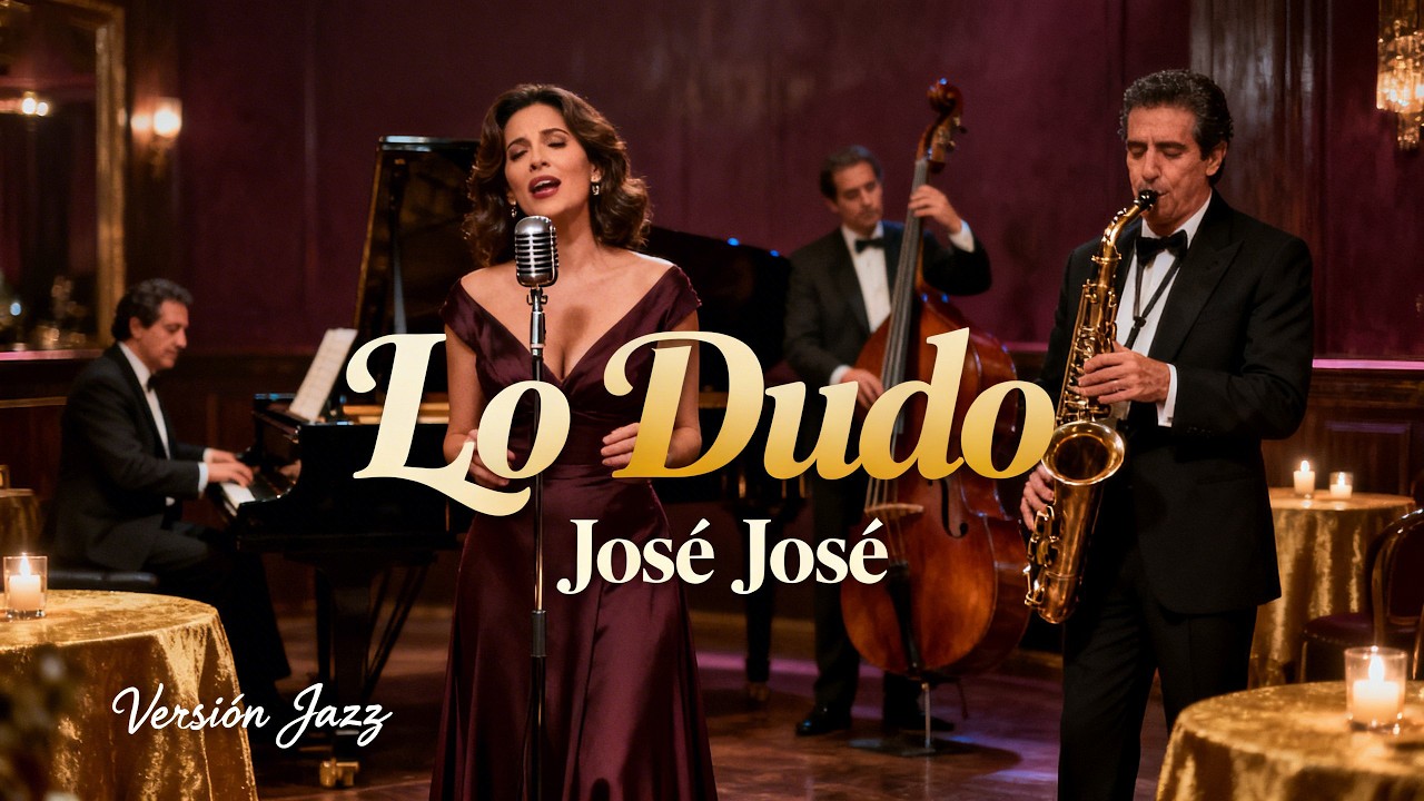 Lo Dudo – José José | Cover Bolero Jazz | Jazz Latino y Música Romántica