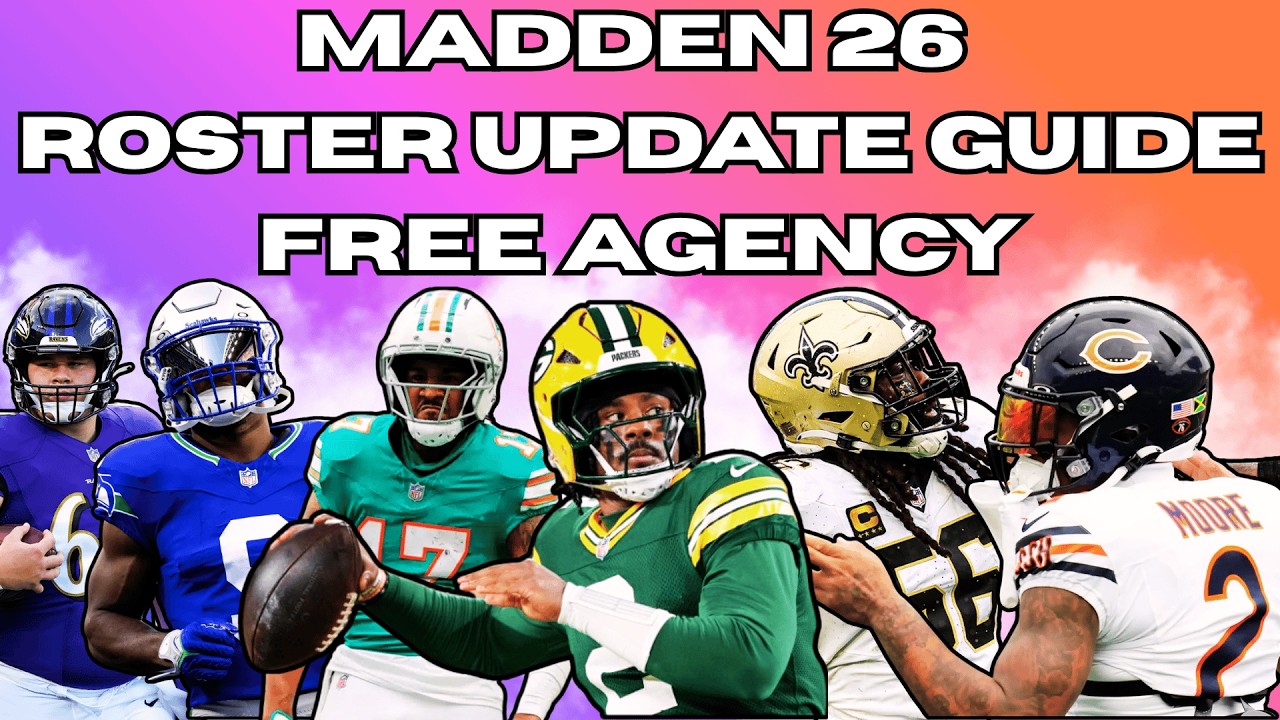 Руководство по обновлению составов в Madden 26: Свободные агенты