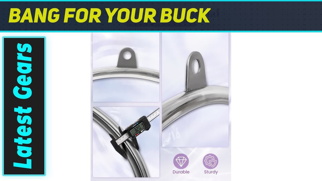 Aerial Lyra Hoop Kit: Professional Grade, Unbeatable Safety!