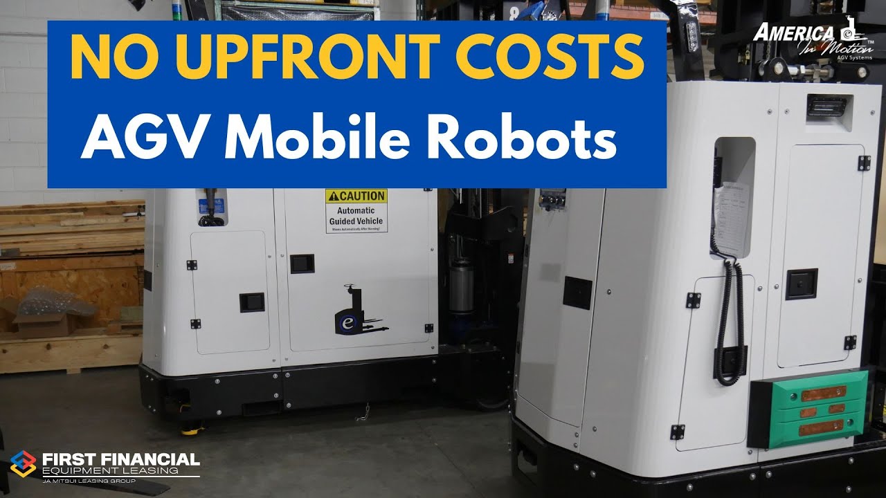 AGV Mobile Robots with NO UPFRONT COSTS