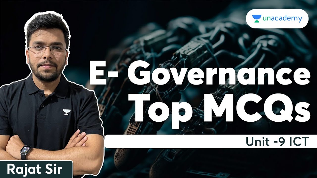 MPPSC PRE | UNIT - 9 MPPSC | E - Governance Important MCQs | MPPSC Prelims 2023 | Rajat Sir