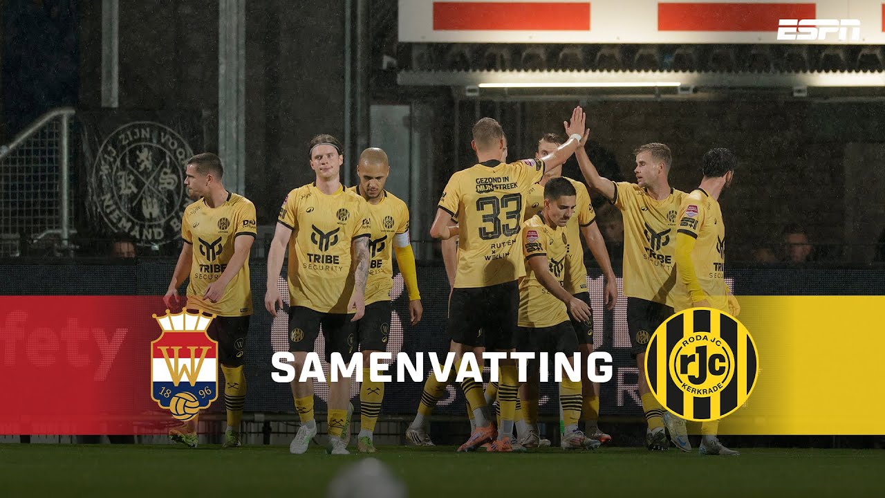 ANTHONY van den Hurk blijft maar SCOREN voor RODA JC 🔥⚽️ | Samenvatting Willem II - Roda JC