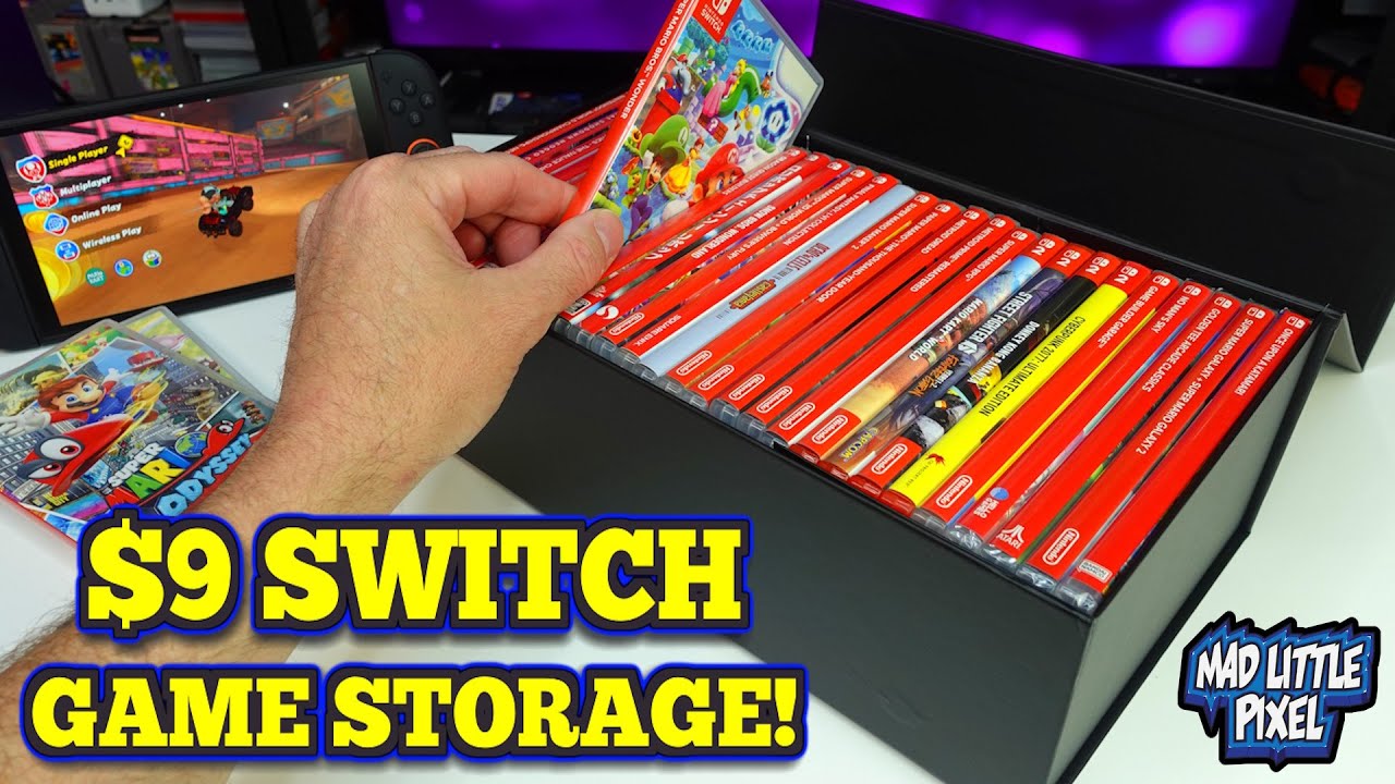 Недорогое хранение и защита для игр Nintendo Switch 2! Всего за 9 долларов на Amazon!