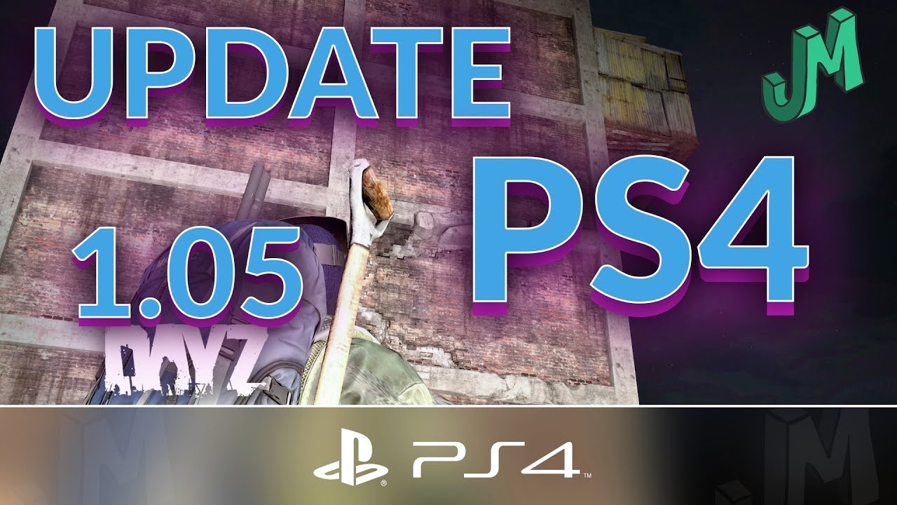 Update for Playstation 4 Blue Screen 🎒 DayZ 🎮 PS4