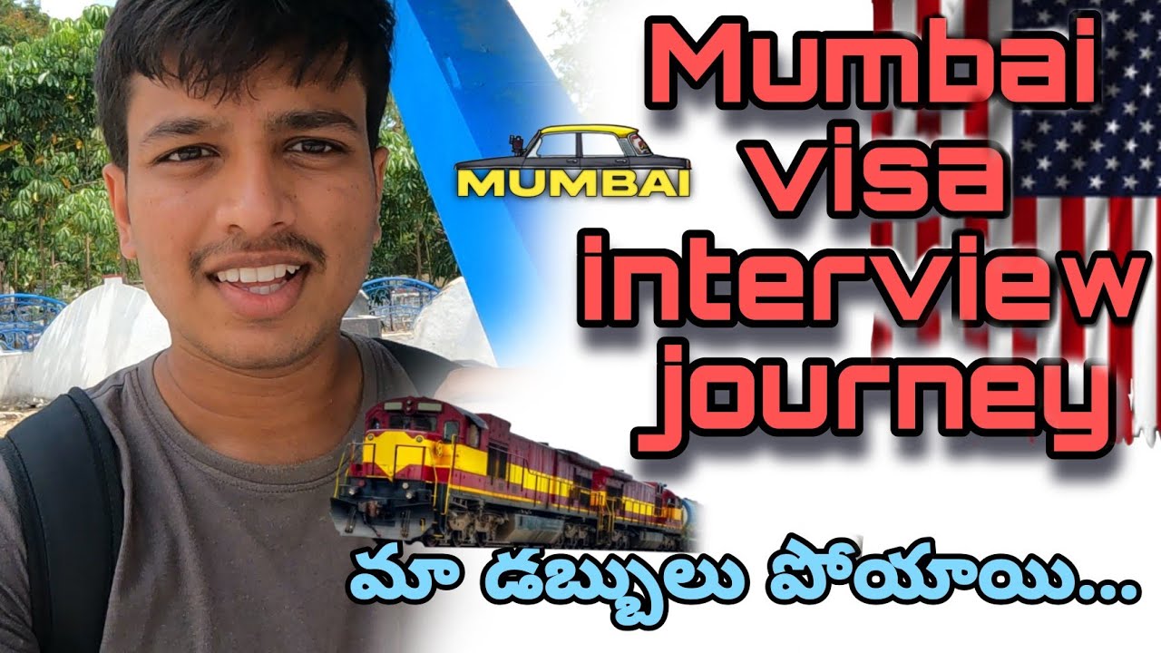 Mumbai Visa Journey and Biometrics || #HarishMaddala