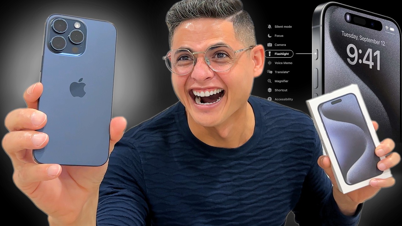 CHEGOU! iPhone 15 Pro Max já está em minhas mãos! Unboxing e Impressões
