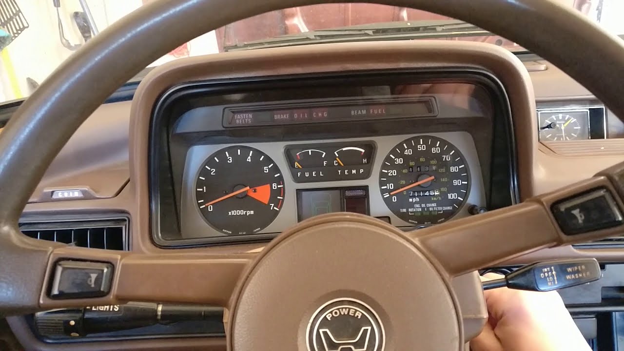 1979 Honda Accord CVCC Startup