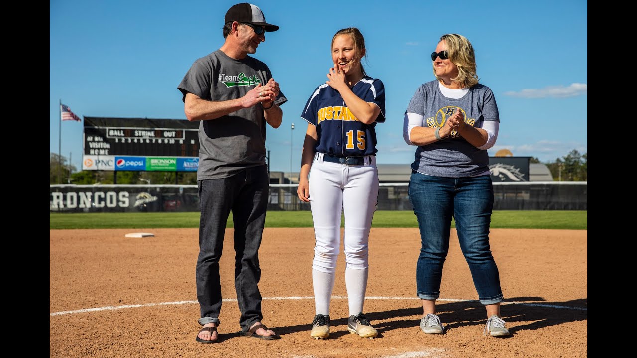 Portage Central freshman Sophie Varney is recognized for her courage in battling brain tumor
