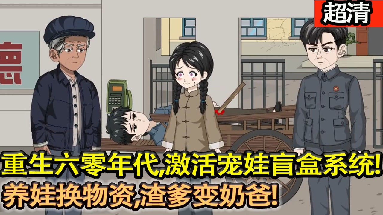 沙雕動畫【劉學義重生六零年代，激活寵娃盲盒繫統，養娃換物資，渣爹變奶爸，三任妻子齊回頭！】#乖仔动画