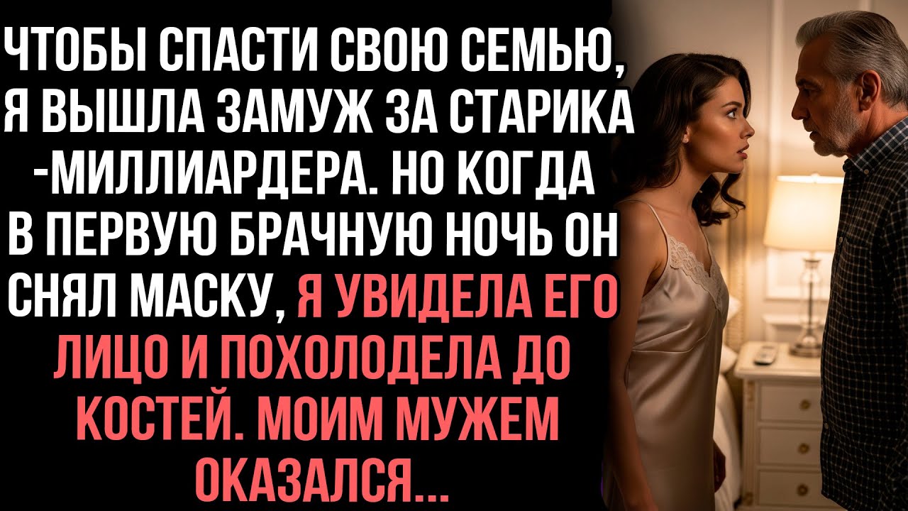 Чтобы спасти свою семью, я вышла замуж за старика-миллиардера. Но под маской скрывался...