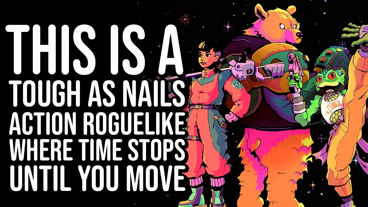 I became the A GUNSLINGING SPACE BEAR in this New Action Roguelike!