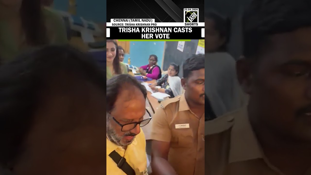 Tamil Nadu Elections 2026: Actor Trisha Krishnan casts her vote