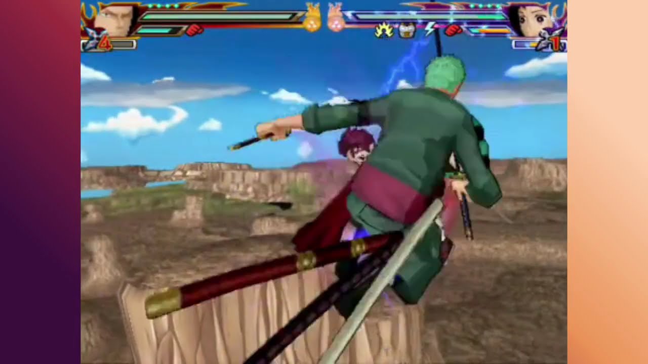 tanjiro vs zoro :3