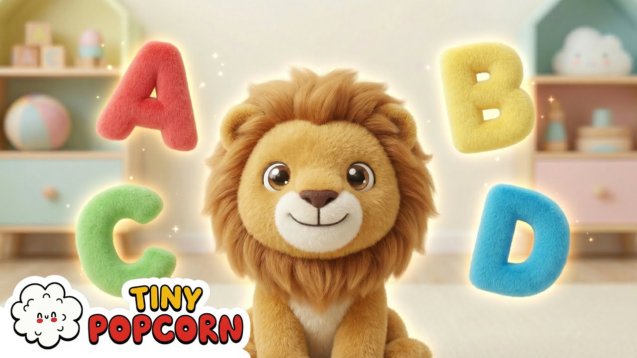 A to Z Animal Alphabet New Song for Kids | Tiny Popcorn