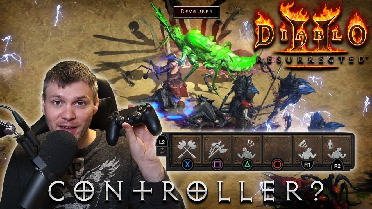 Diablo 2 Resurrected &mdash; как играется на контроллере? Лучше, чем я думал...