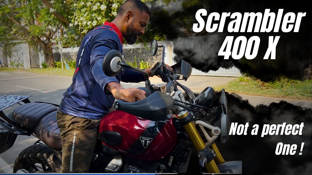 Triumph Scrambler 400 X Review