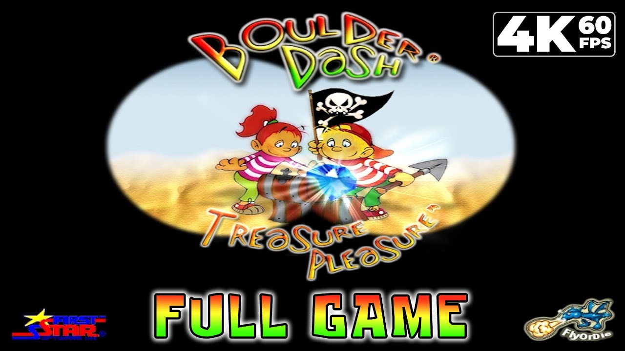Boulder Dash: Treasure Pleasure (PC) - Full Game 4K60 Walkthrough - No Commentary