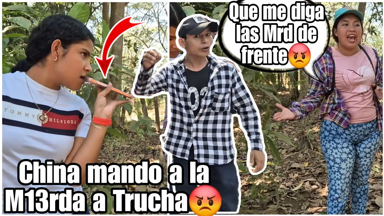 China como la gran pvta llamo a Trucha para pelarl3 la cara|Tremenda bronca se viene😡