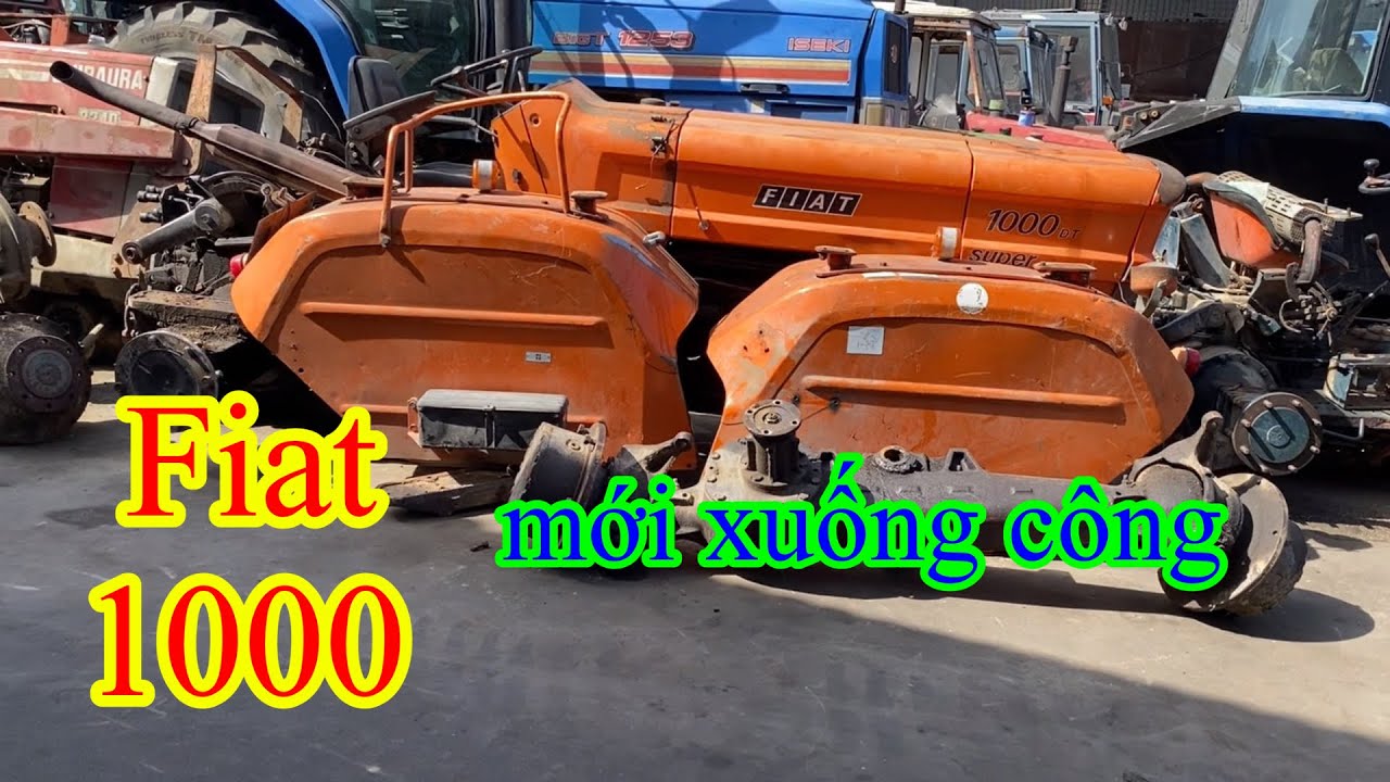 Mới xuống công Fiat 1000