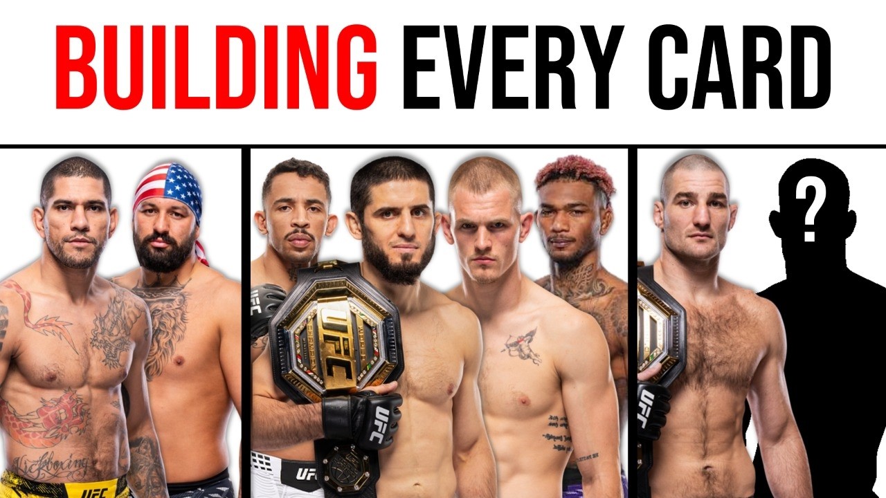 Составляю каждый кард UFC до конца 2026 года
