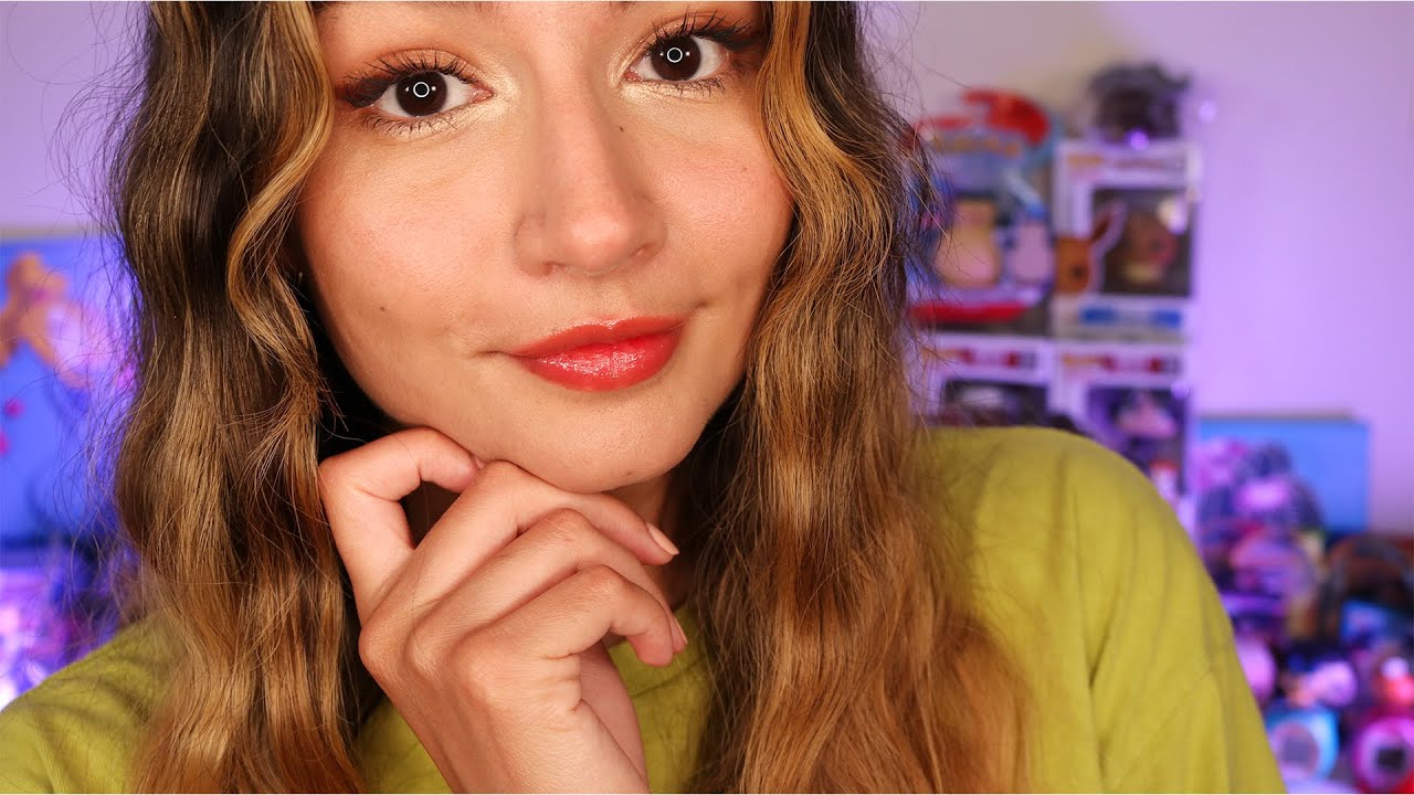 ASMR Makeup Triggers For Sleep ♡ (Tapping, Scratching, & Whispering)