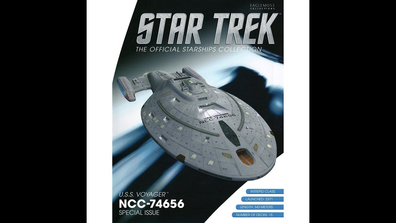 StarTrek: Official Starships USS Voyager NCC-74656 Xl  !!!!