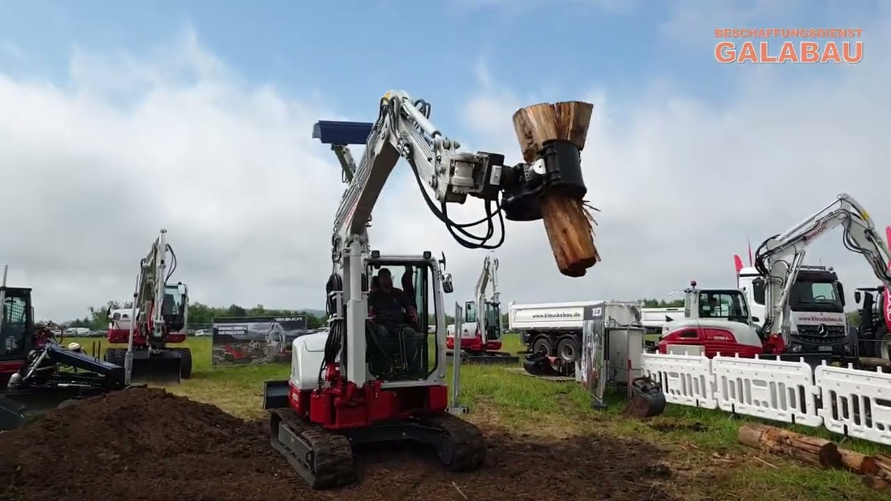 Die Wende für Ihre Baustelle: Takeuchi Hüllkreisbagger TB 257 FR