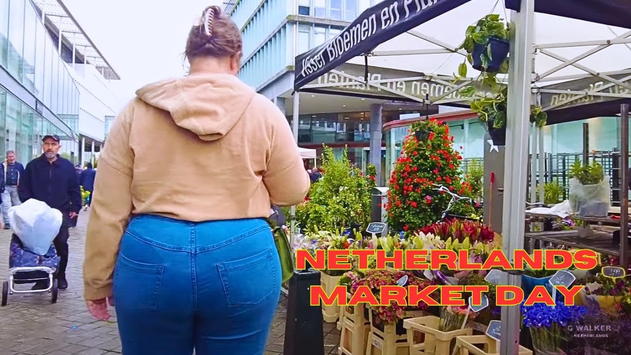 The NETHERLANDS FRIDAY MARKET in the City of Maastricht 2024.