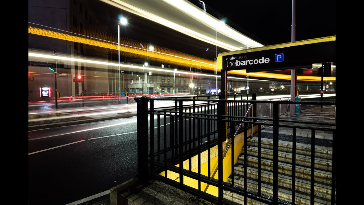3 Photographers 1 City at 'The Barcode' - Plymouth, with photographer Jack Weekes.