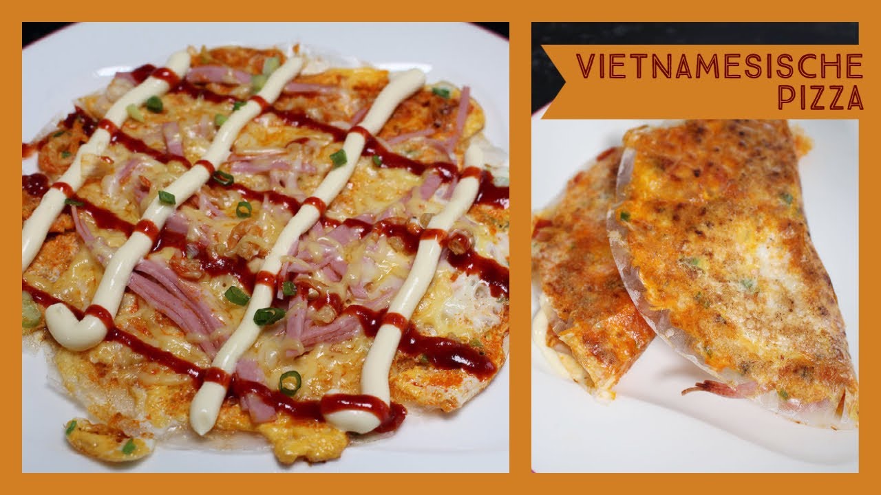 Vietnamesische Pizza | Bánh Tráng Nướng | Tam's Cooking