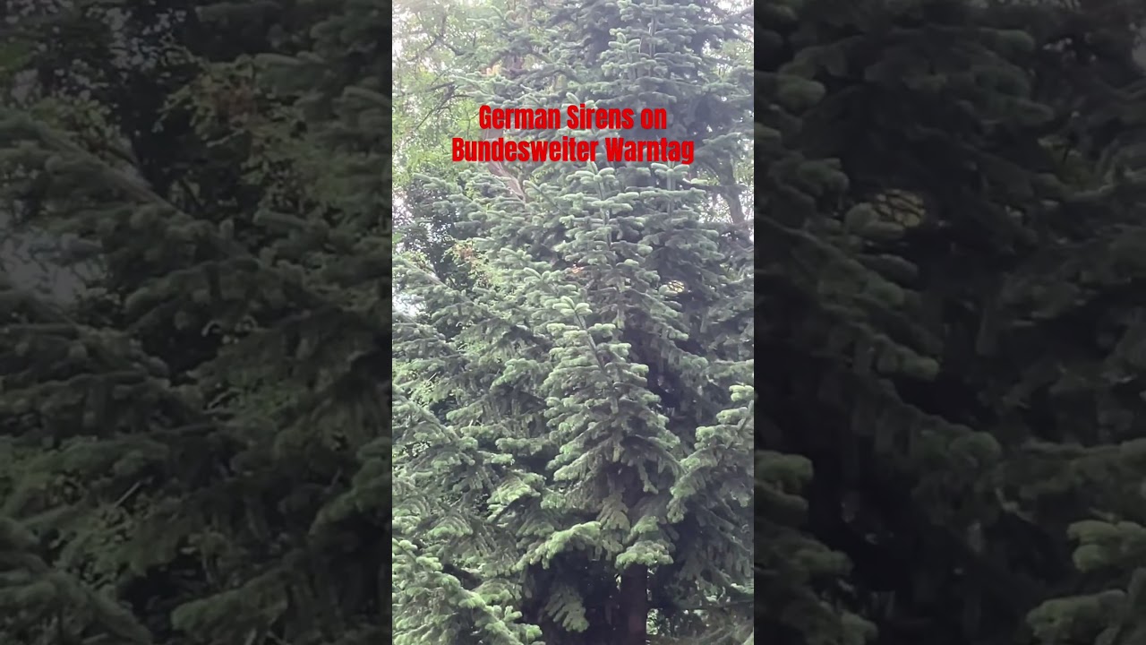 Sirens on Bundesweiter Warntag #siren #emergency #impressive #loud#important#german#badenw&uuml;rttemberg