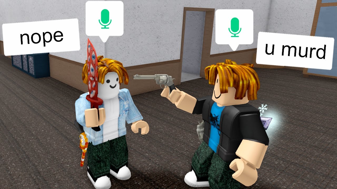 Roblox Murder Mysteries Voice Chat BUT People Are Not Stupid
