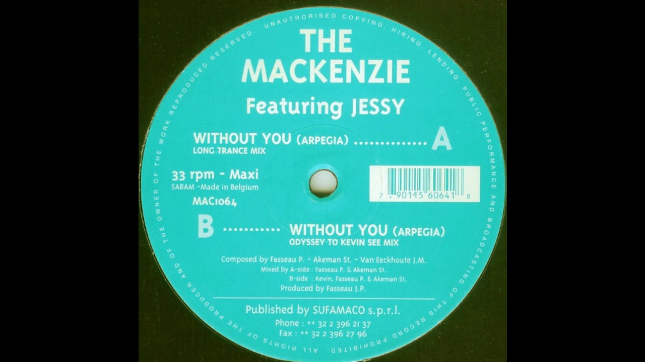 The Mackenzie &lrm;&ndash; Without You (Arpegia) (Long Trance Mix)