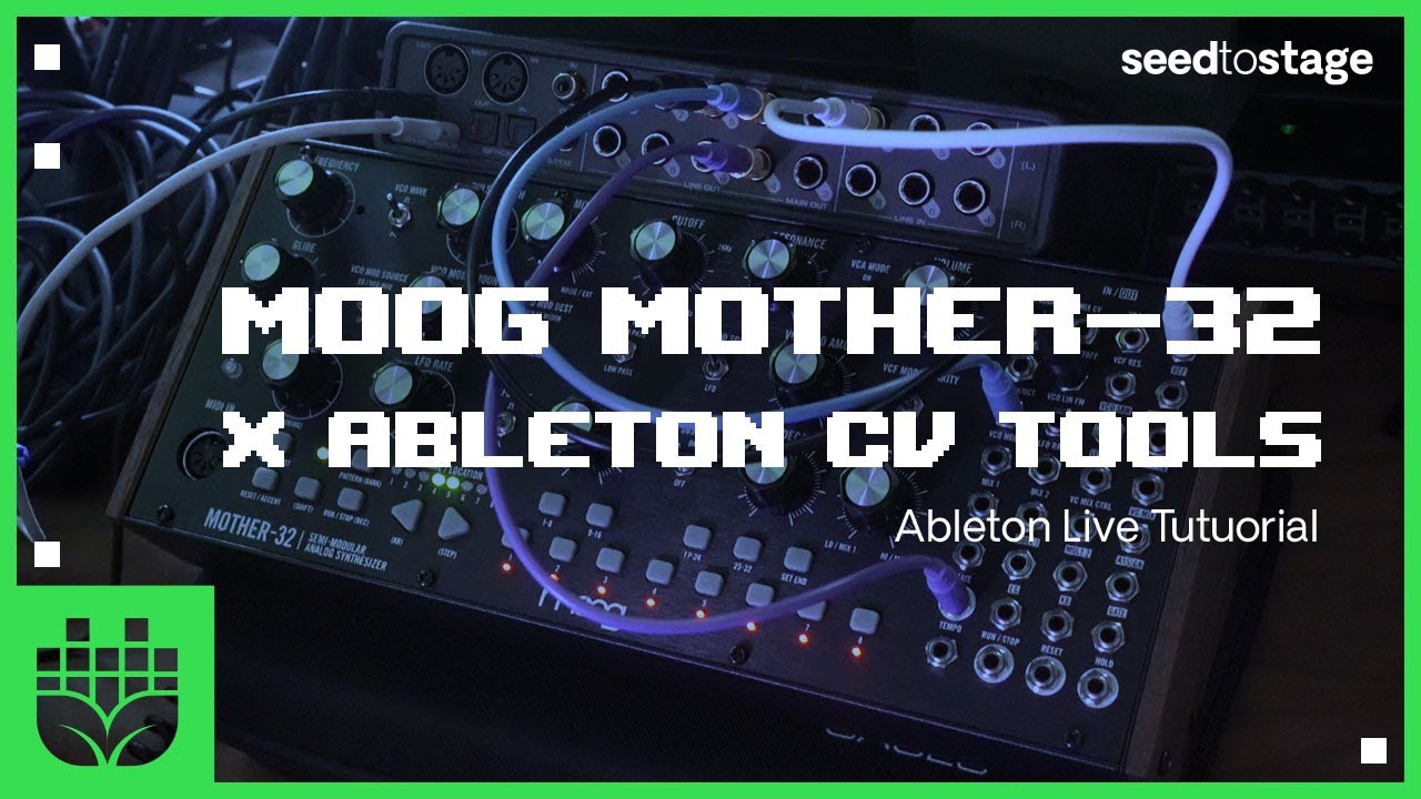 Ableton CV Tools (CV Instrument) x Moog Mother 32