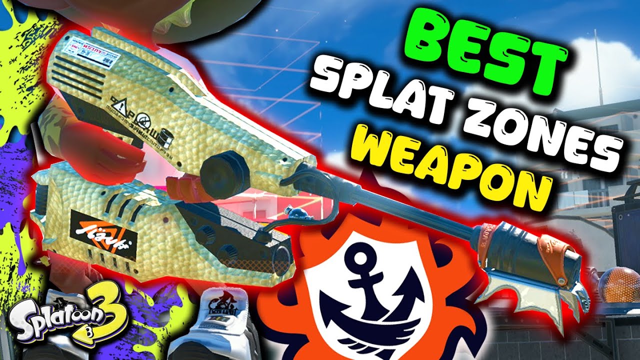 New BEST Splat Zones Weapon in Splatoon 3 Ranked?
