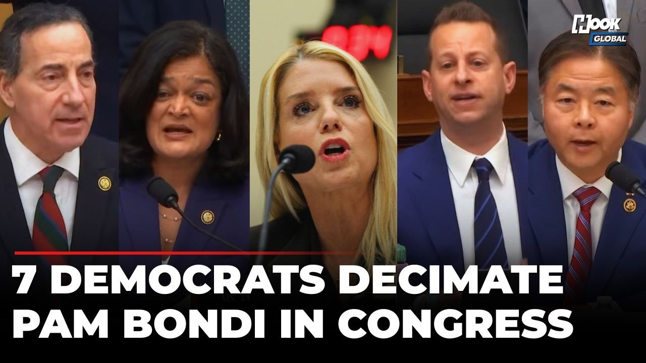 Democrats Raskin, Jayapal, Swalwell, Lieu, Ross, Moskowitz, Lofgren Hammer Pam Bondi For 40 Minutes