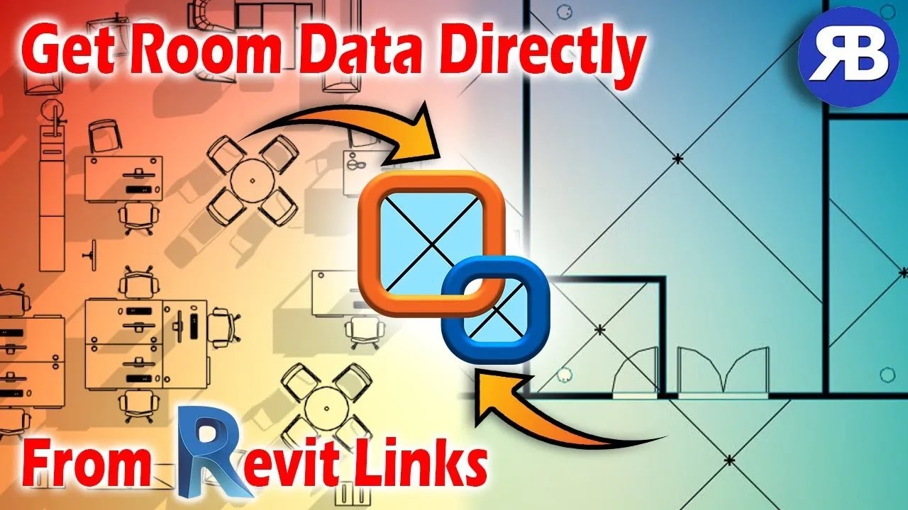 Получите связанные данные помещений Revit с помощью RV RoomLink