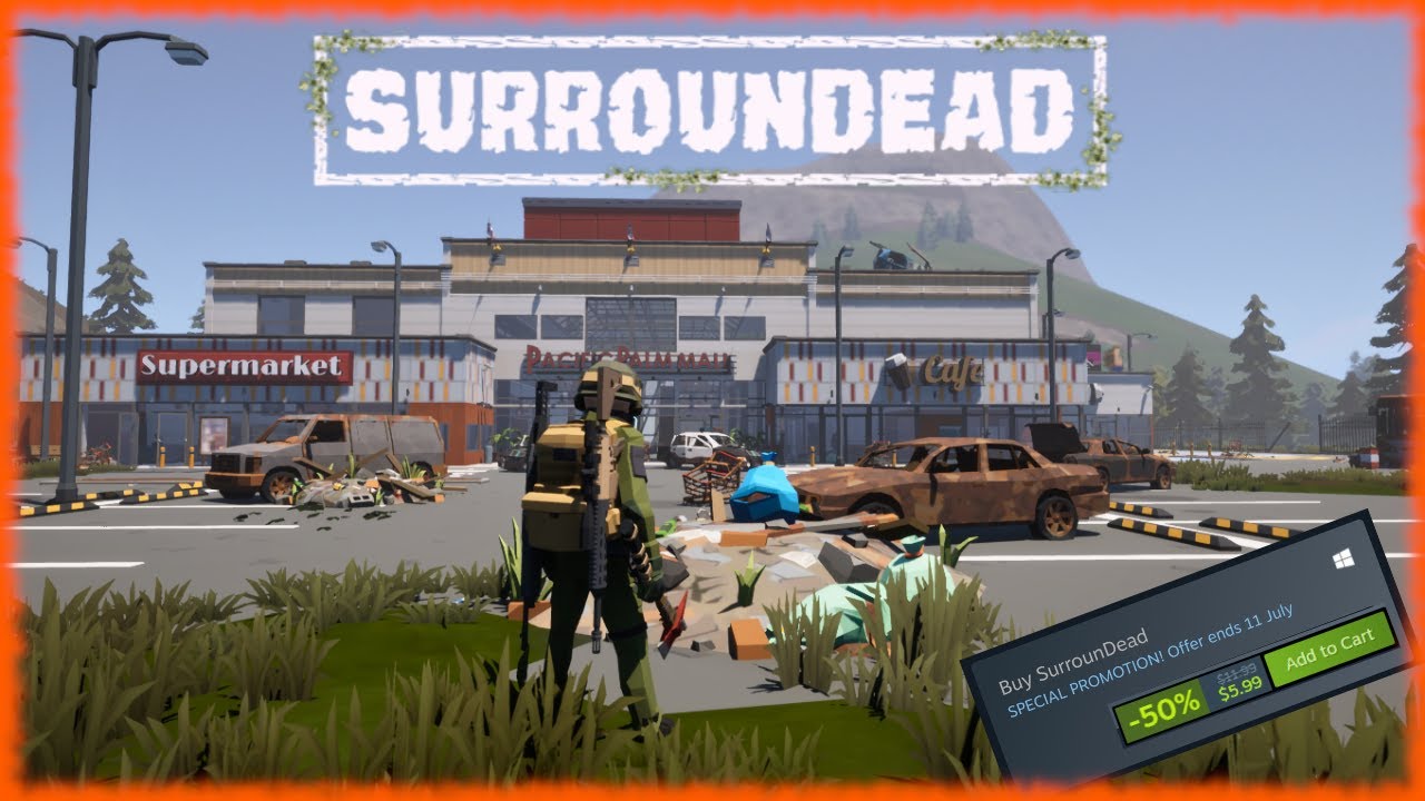 This Low Poly Zombie Survival Game is Amazing! (Surroundead Review 2024)