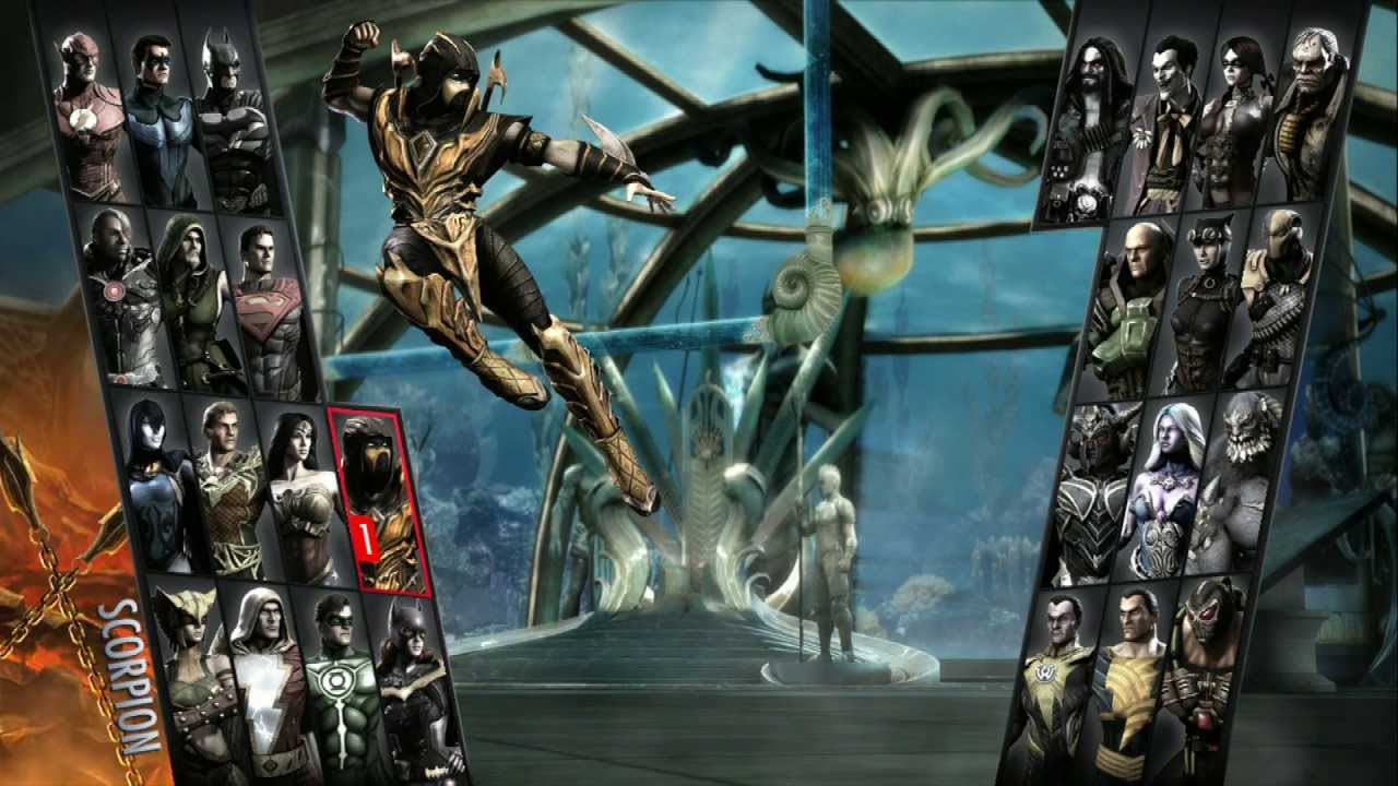 Scorpion available now in Injustice: Gods Among Us (Is He Free???)