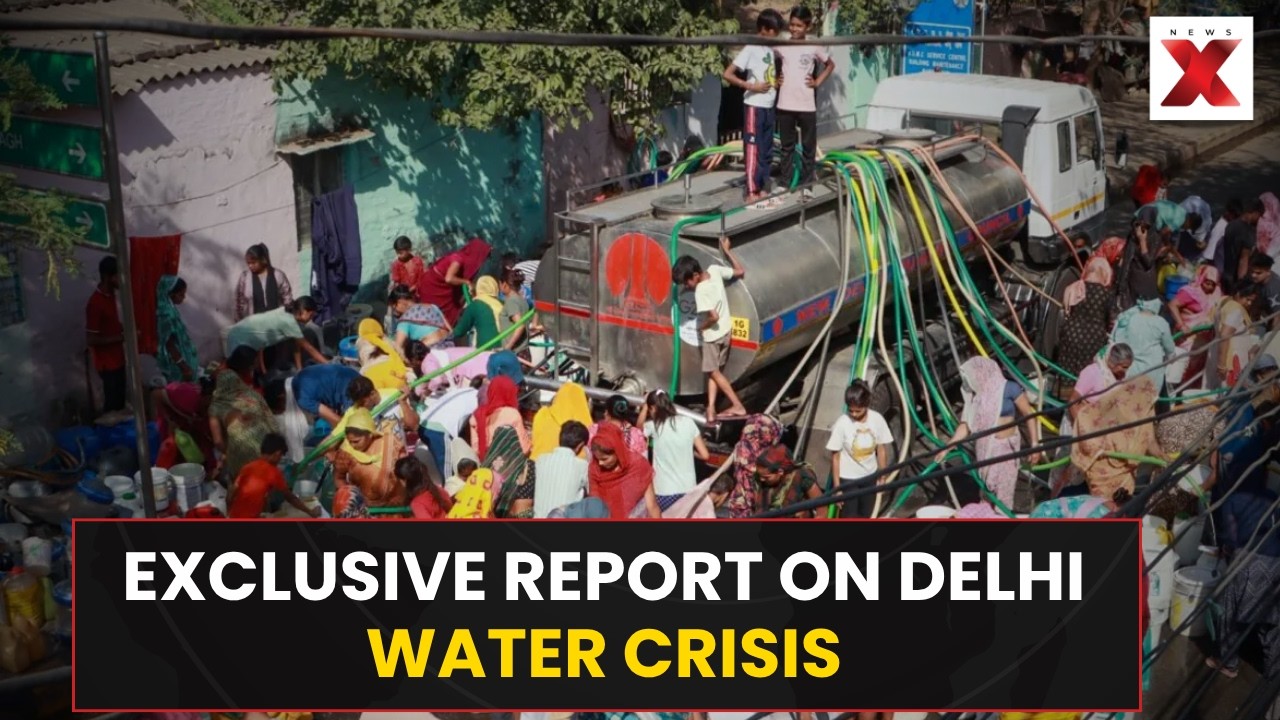 Black Water, Sewage and Stench: Delhi Residents Allege Contaminated Water Crisis |  Ground Report