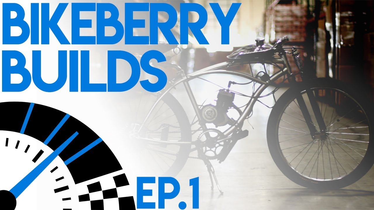 **Giveaway**  Motorized Bicycle Custom Build - BikeBerry Builds
