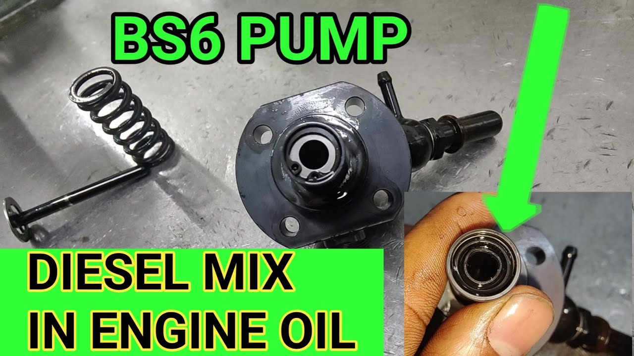 BS6 PUMP DIESEL MIX ENGINE OIL ! TATA ACE BS6 PUMP PROBLEM ! BS6 PUMP PROBLEM