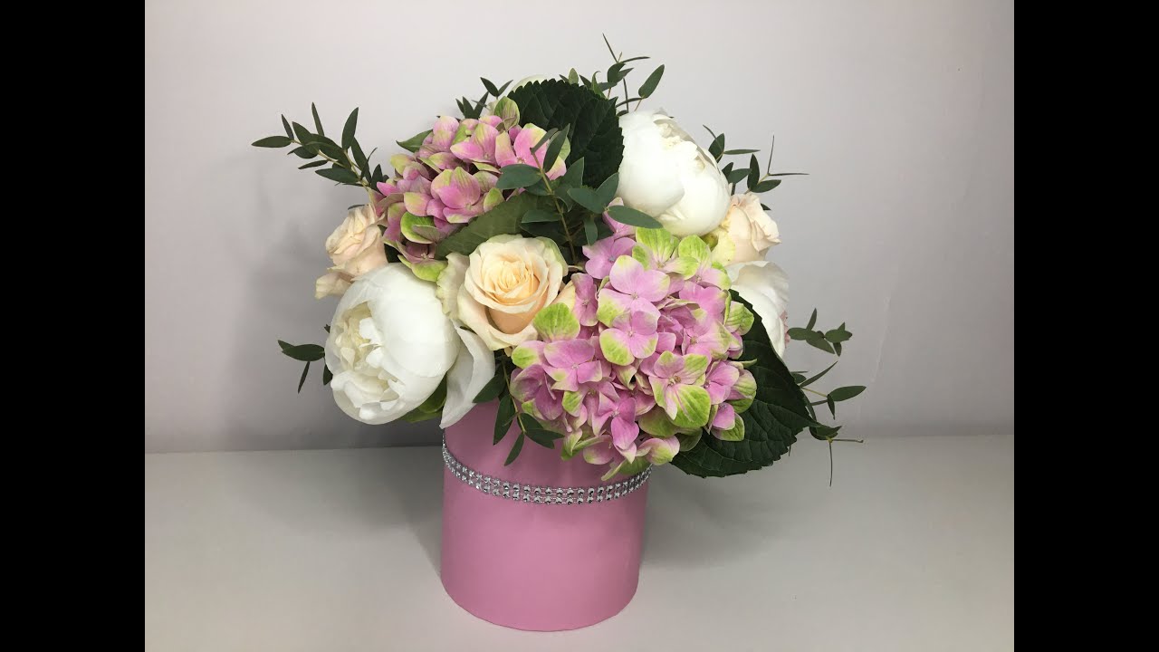 Flowerbox z żywych roślin