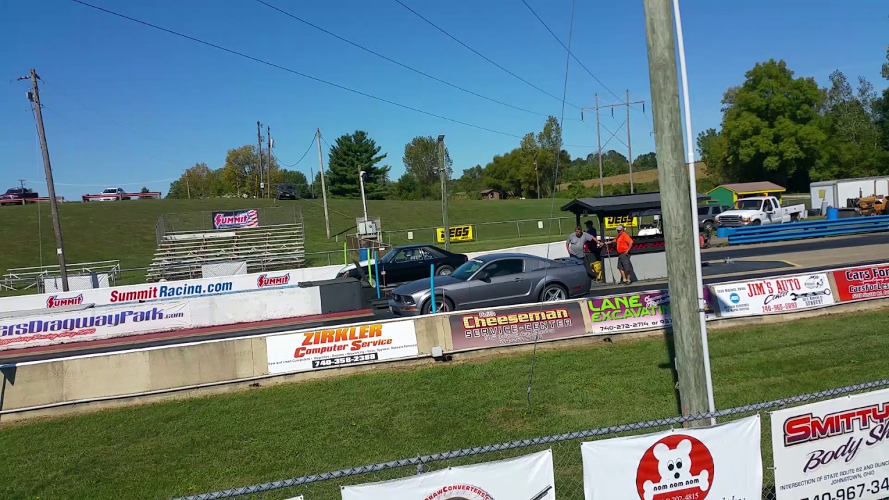 Time Trial at All Ford Race at Pacemakers Dragway Park, Mt Vernon, Ohio