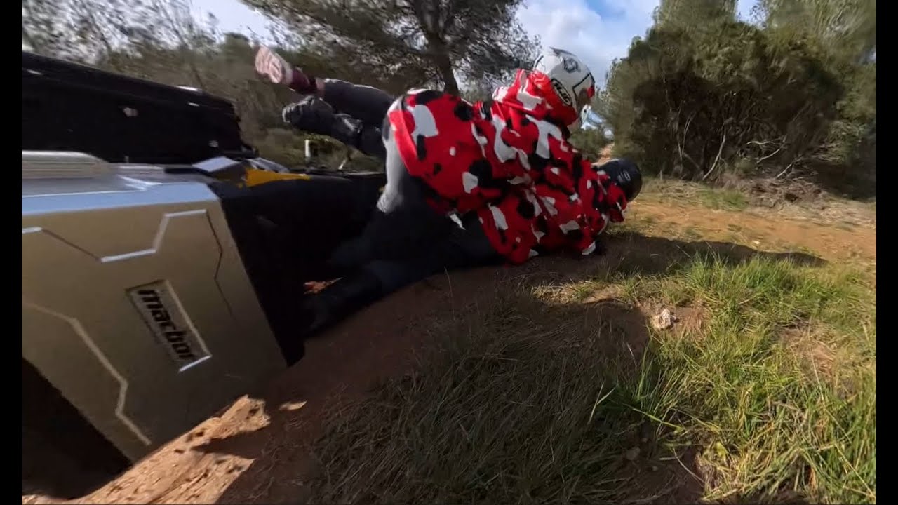 Ruta En Moto Trail 🏍️💨 Alfarb - Picassent [Macbor Montana XR1] | CA&Iacute;DA POR BARRO 😮😮|