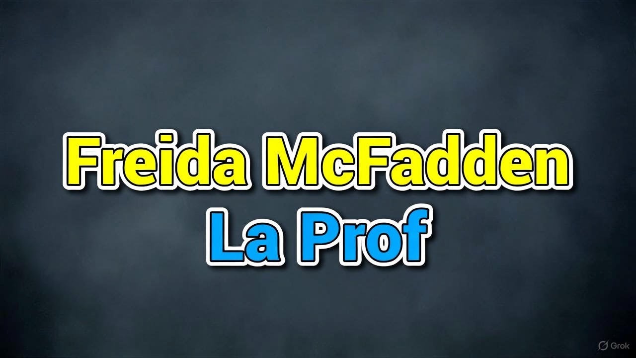 La Prof - Freida McFadden Livre Audio GRATUIT