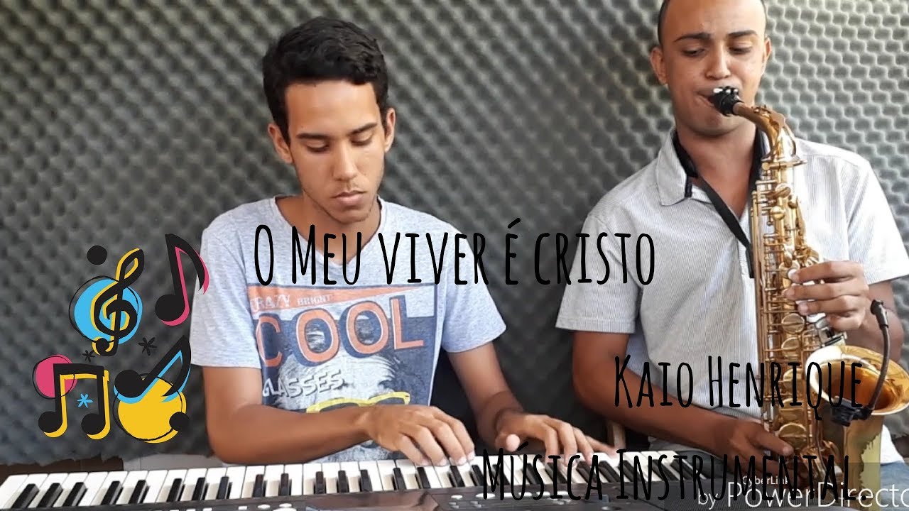 O meu viver é Cristo icm Instrumental - Sax e piano